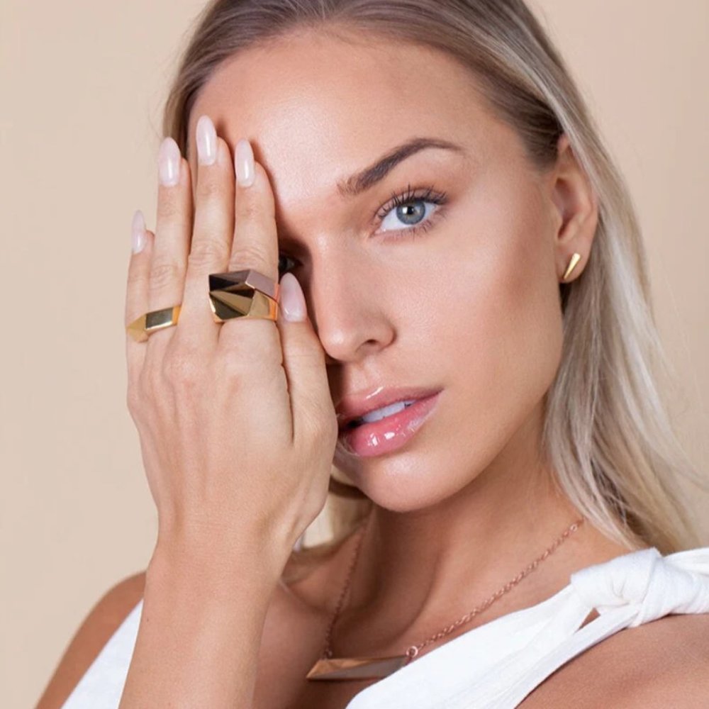 Thick Flex Ring - 14K Gold Vermeil